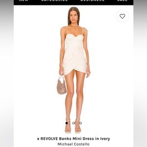 Michael Costello x Revolve Banks Mini Dress - Size Small